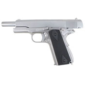 WE-Tech 1911 Chrome Full Metal GBB Airsoft gun