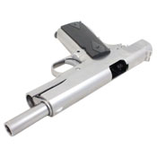 WE-Tech 1911 Chrome Full Metal GBB Airsoft gun