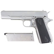 WE-Tech 1911 Chrome Full Metal GBB Airsoft gun