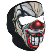 Scary Clown Neoprene Face Mask