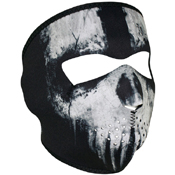 Skull Ghost Neoprene Face Mask