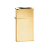 Zippo Slim High Polish Brass Lighter