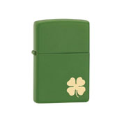 Zippo Shamrock Moss Matte Lighter