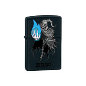 Zippo Black Death Lighter