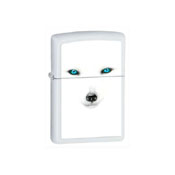 Zippo BS Artic Fox White Matte Lighter