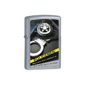 Zippo Police Badge Lighter