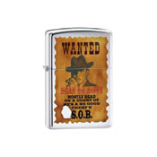 Zippo Wanted Poster Lighter