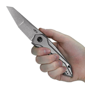 Zero Tolerance 0055 Titanium Handle Folding Knife